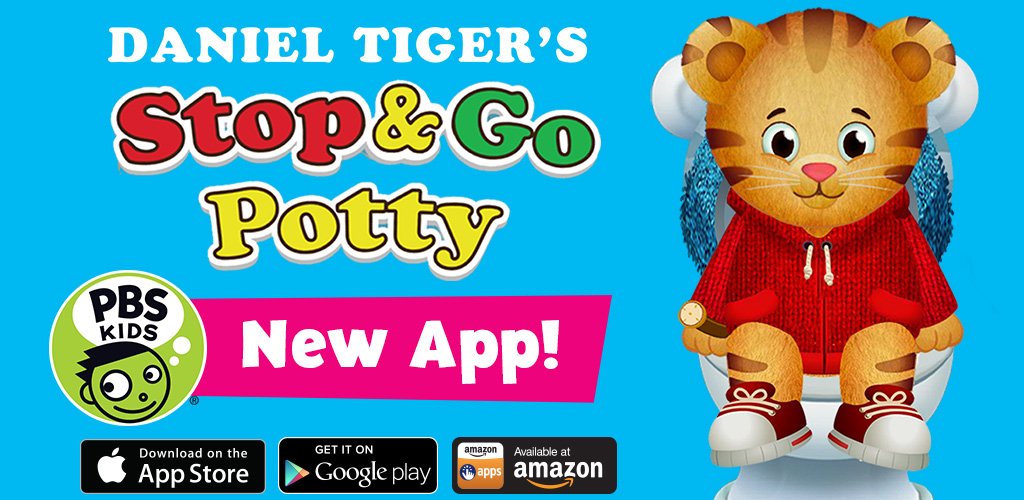 PBS KIDS on X: .@DanielTigerTV Stop & Go Potty App - now available on  Android:  #DanielTigerPBS  /  X