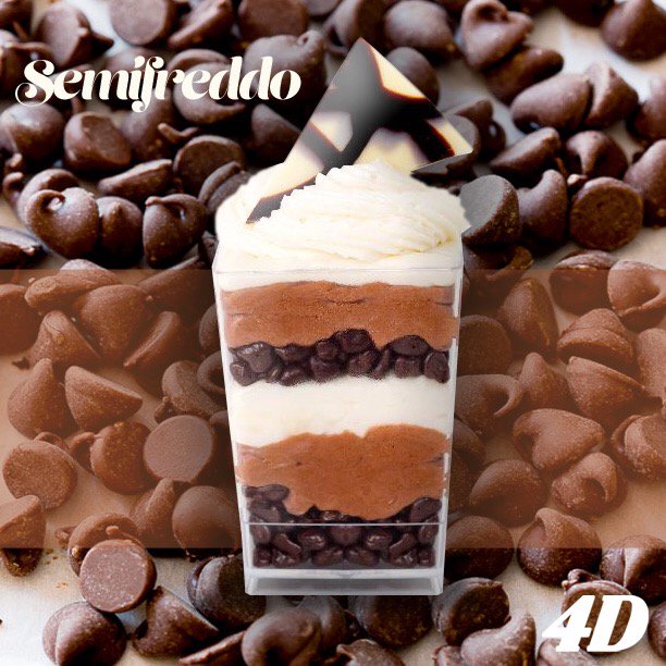 gelateria4d's tweet photo. Just a little bit of #heaven in every #littlebite. 😌 #Taste one of our #flavorful 4D #Semifreddo #desserts today!! https://t.co/s3UfFo1ojH