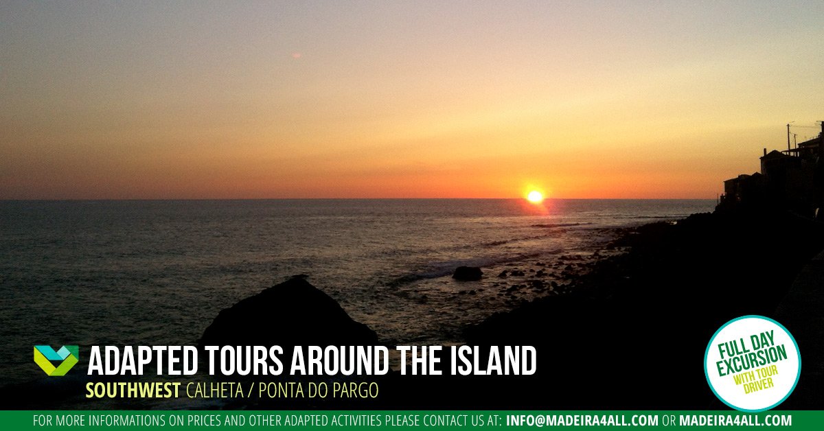 Discover #Madeira: Full-Day #Adapted Tour. madeira4all.com  #Madeira4All #accessibletourism #tourismforall