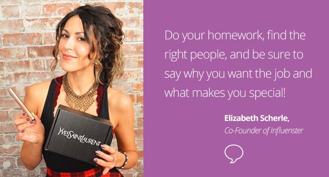 InfluensterCB's tweet image. Personalize your application! Our co-founder Elizabeth has the deets on getting a dream job ow.ly/YT9qu