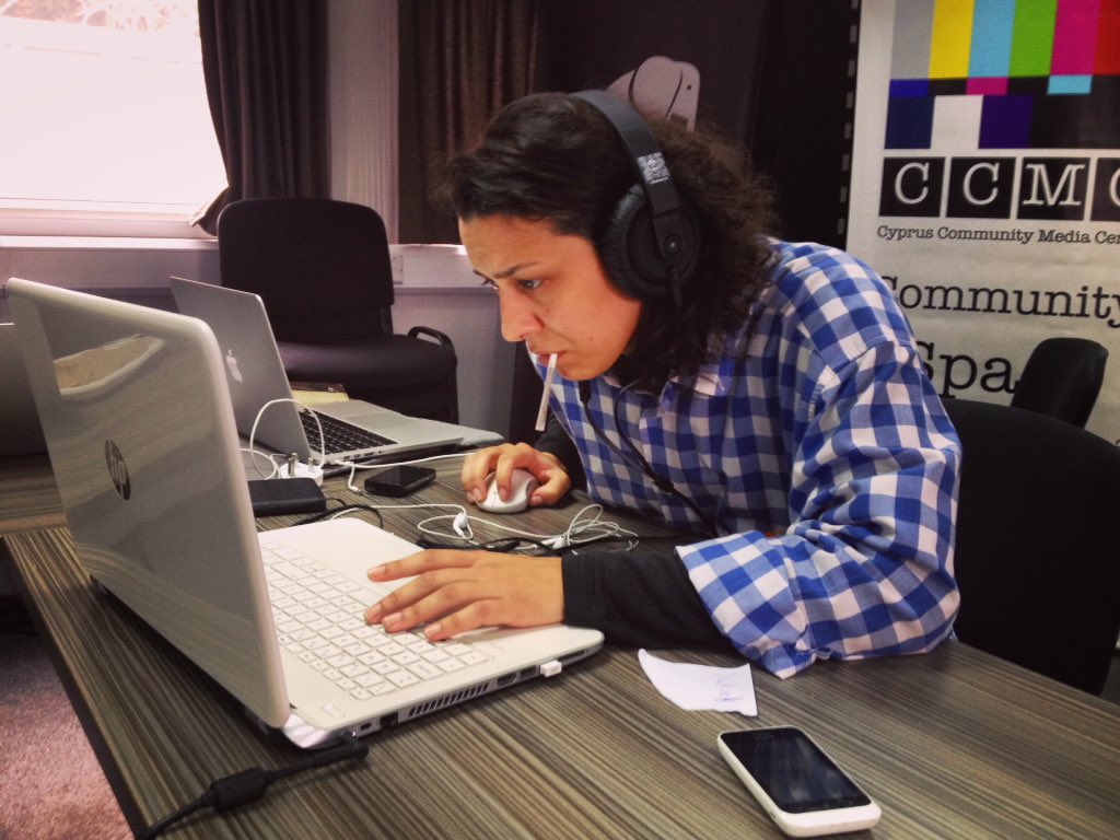 CCMCCyprus's tweet photo. Intro to #Video Production #training day 3 complete! Congrats to our fab students, you guys rock! https://t.co/5CcwetqXto