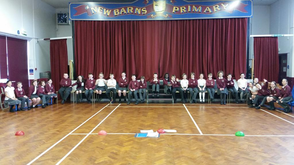 So proud of Class 11 today taking part in 'Play in a Day'. You were all amazing! #proudteacher <a href="/newbarns1/">Newbarns School</a>