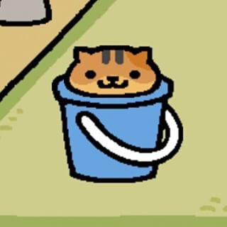 NekoReactions's tweet photo. when ur drowning in a bucket of stress but u pretend its all ok for the sake of ur sanity #nekoatsume #neko https://t.co/M0vriS7sqJ