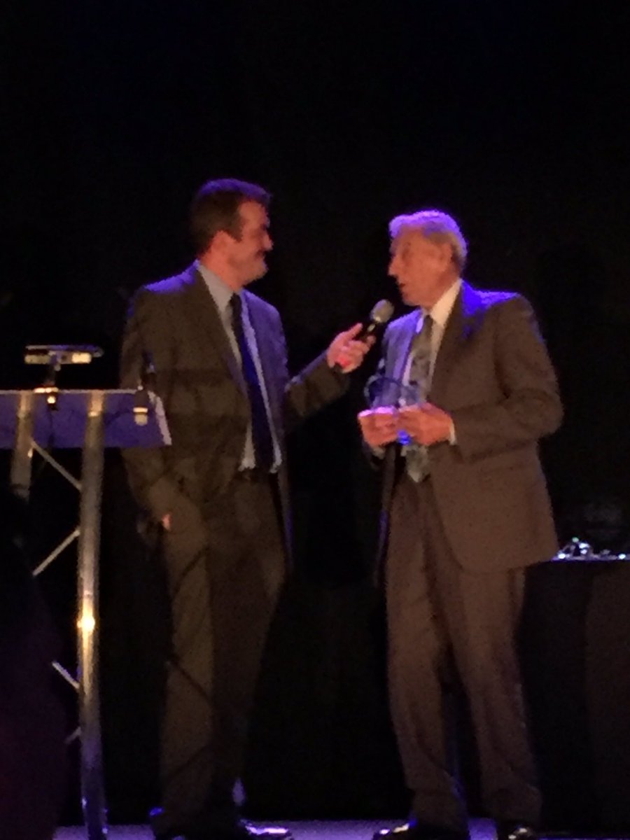 Service to sport goes to Bill Watt Ice Skating superb 😄