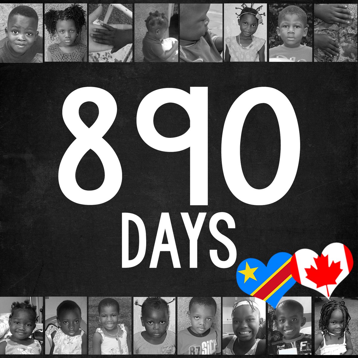 Andrea51672038's tweet photo. 5 of these children are being left behind @JustinTrudeau @CanadianPM @HonStephaneDion #trudeaucongo https://t.co/LZis6hGg5f
