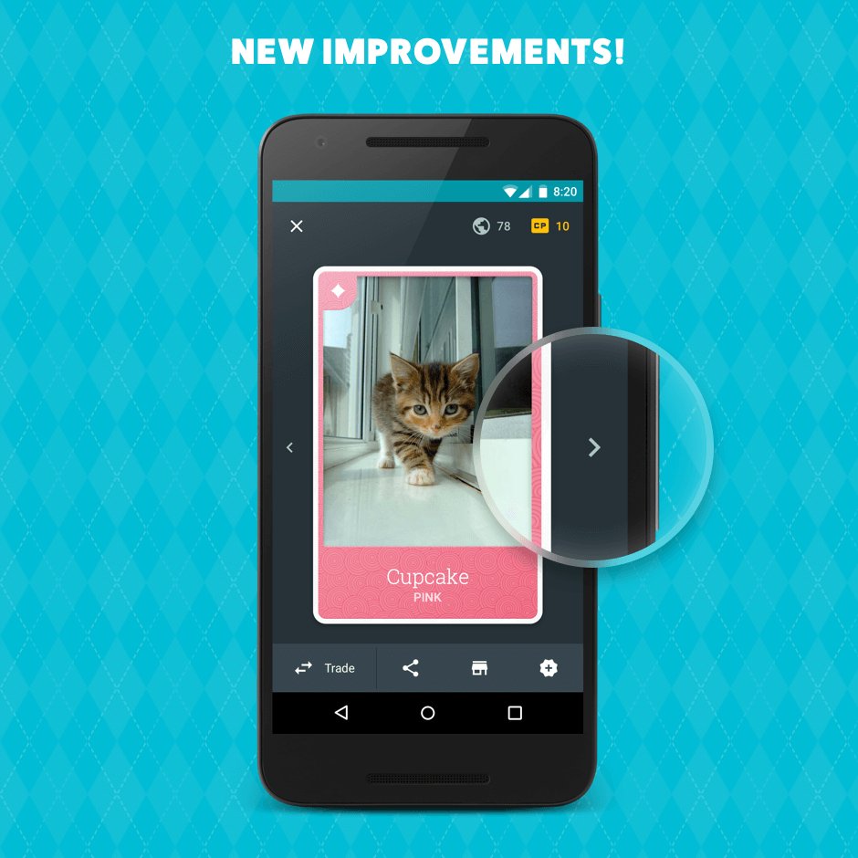 playkittencards's tweet photo. You can now admire your cute kitten cards by tapping through your collection! 😺 https://t.co/AVSpPw7qdX