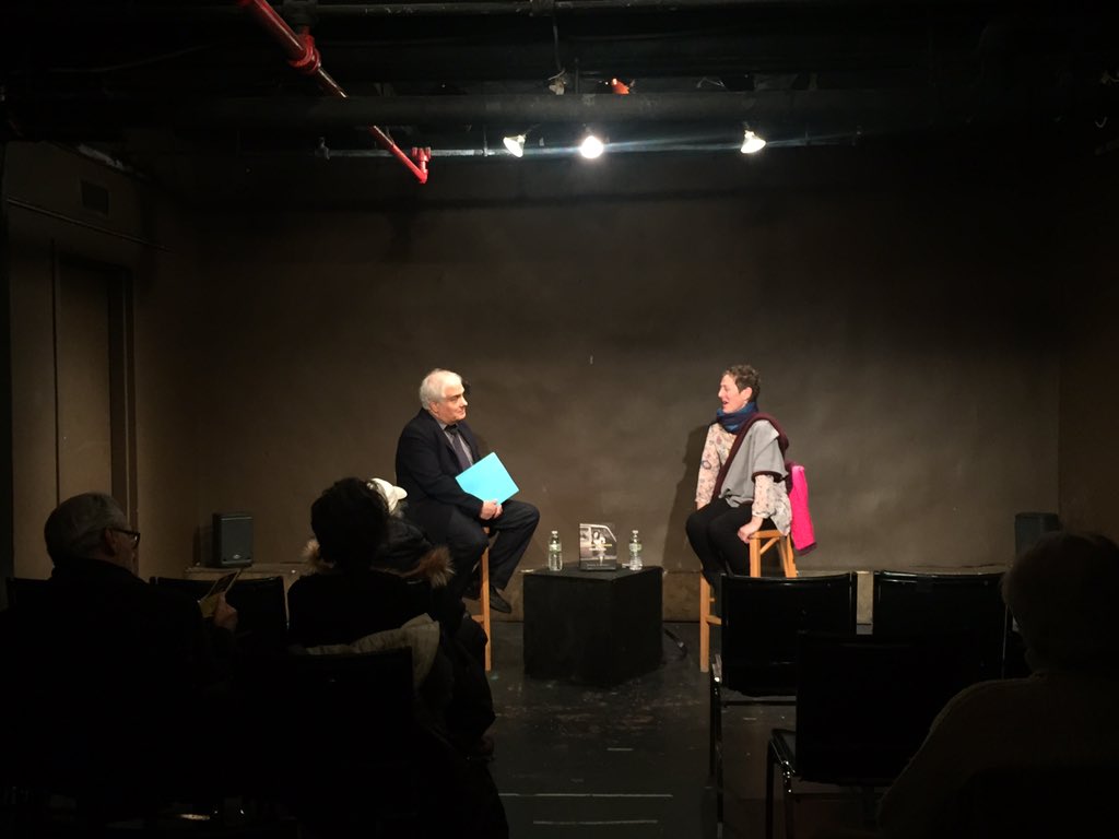 dramabookshop's tweet photo. Happening now at #DramaBookShop: #PeterFilichia in discussion with #NadiaNatali. #GrowingUpGershwin https://t.co/seErBv6af6