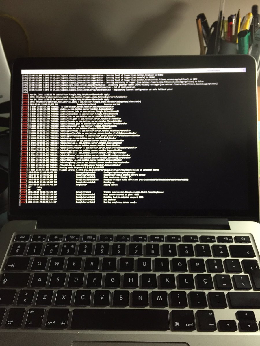 JoaoVasques's tweet photo. Playing around with #finatra.. Looks amazing so far #twitter #scala #apis #talkdesk #talkdeskengineering https://t.co/jxidpSqX3O
