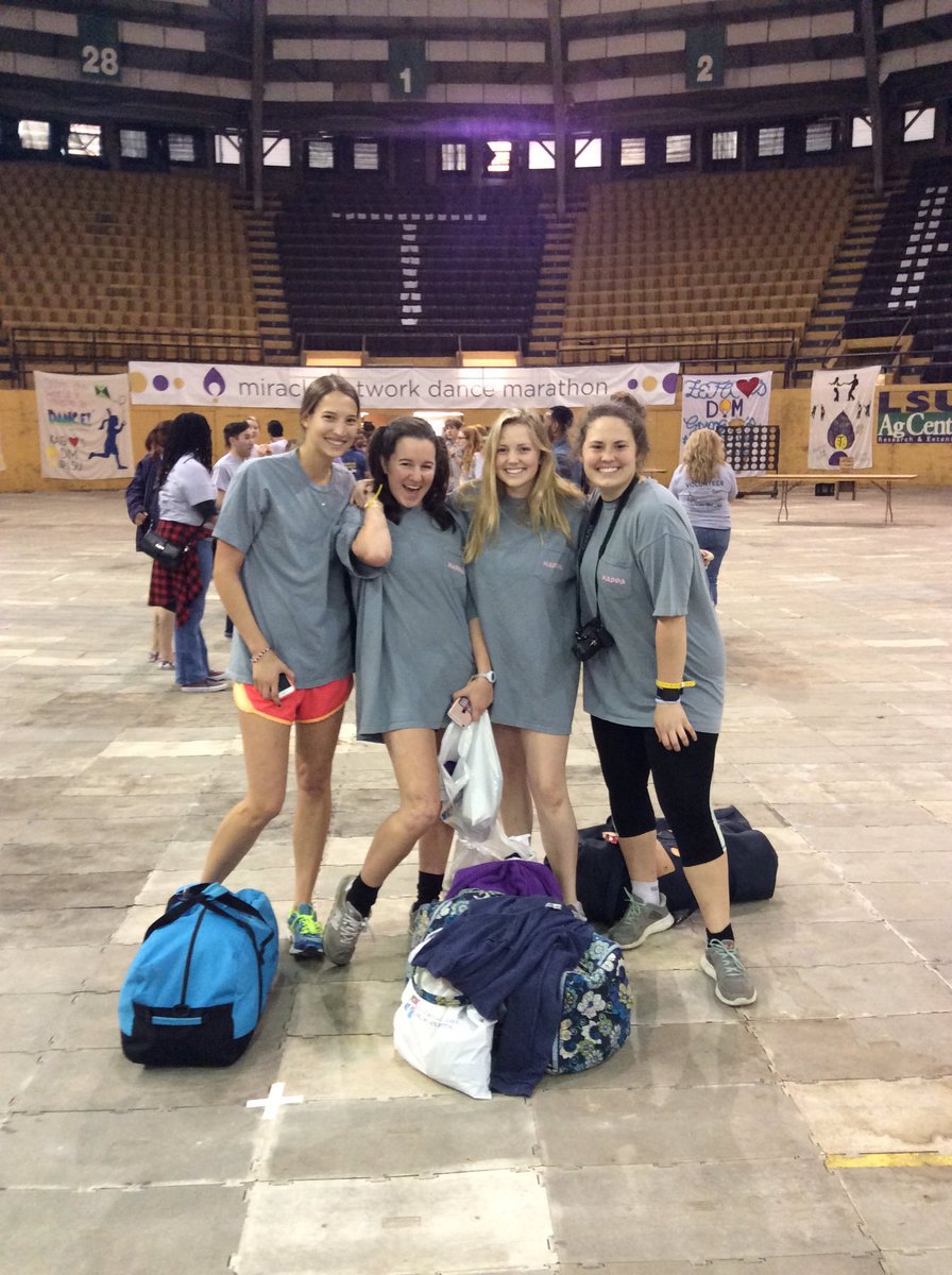 <a href="/LSUKKG/">LSU KKG</a> all checked in! #PartyInParker #GeauxDM2016