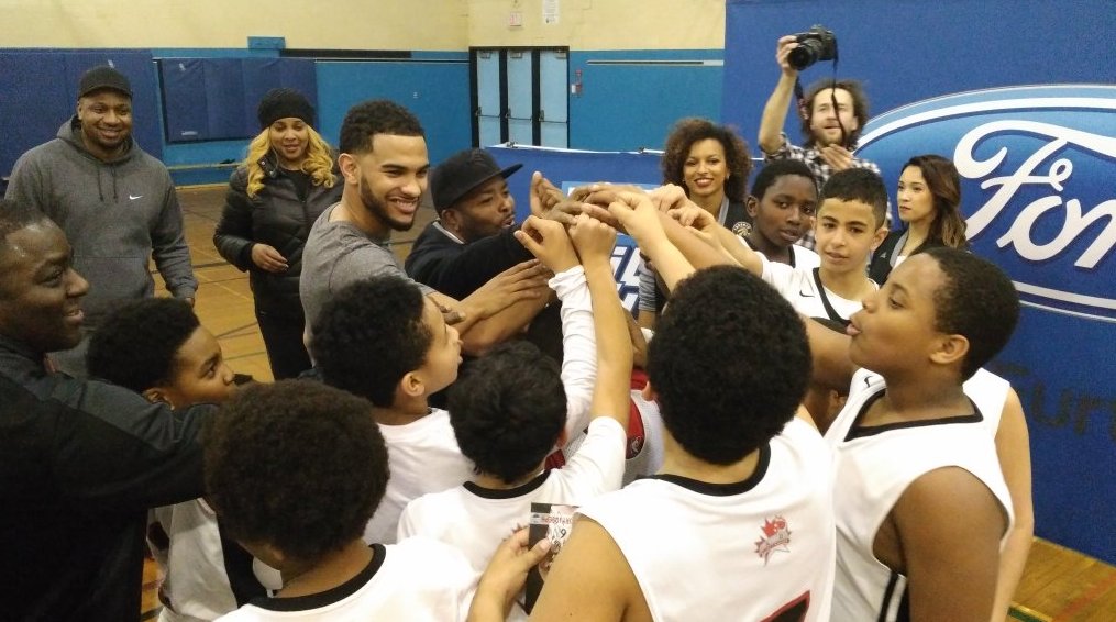 GRCELITE's tweet photo. Special thanks to @Raptors's @Cory_Joe for coming down to see our 11u and show them some drills. #Wearegrassroots https://t.co/4ovaIxYq7Y