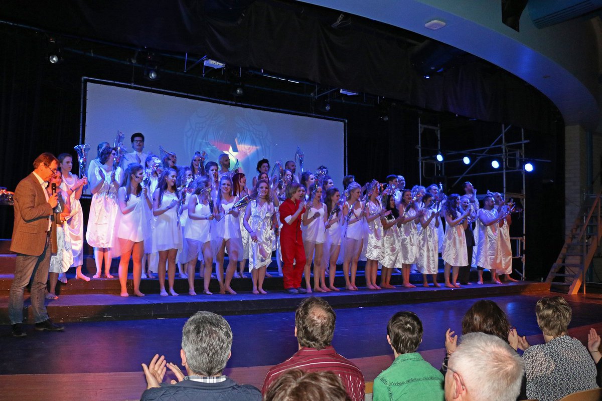 Candea_College's tweet image. De première van Jesus Christ Superstar was een groot succes en werd door het publiek met een staande ovatie beloond!