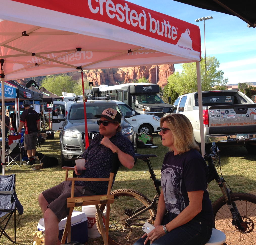 timberMTBbells's tweet photo. Kicking back with the guys from #ridecb --- #sedonamountainbikefestival https://t.co/abpupQwqUQ