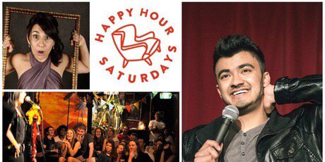 12th March @LOUNGE_CAFE_BAR <a href="/NeelKolhatkar/">Neel Kolhatkar</a> <a href="/EmmaJZammit/">Emma Zammit</a> + comedy showcase deets here! eventbrite.com.au/e/happy-hour-s…