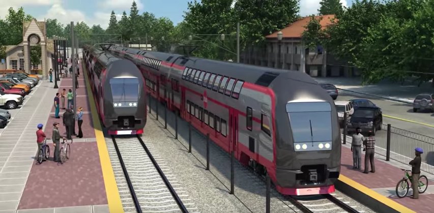 SVBizJody's tweet photo. Trying to pin down if Caltrain's electrification faces delay because of suit against @CaHSRA https://t.co/dlX06nfmYQ https://t.co/qmSwtJ6nj0