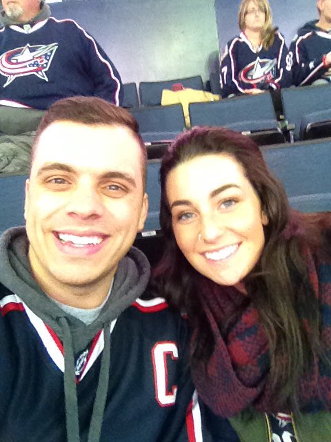 JennRife's tweet photo. #CBJ  lets go blue jackets! 🏒 https://t.co/sTDLFSek0D