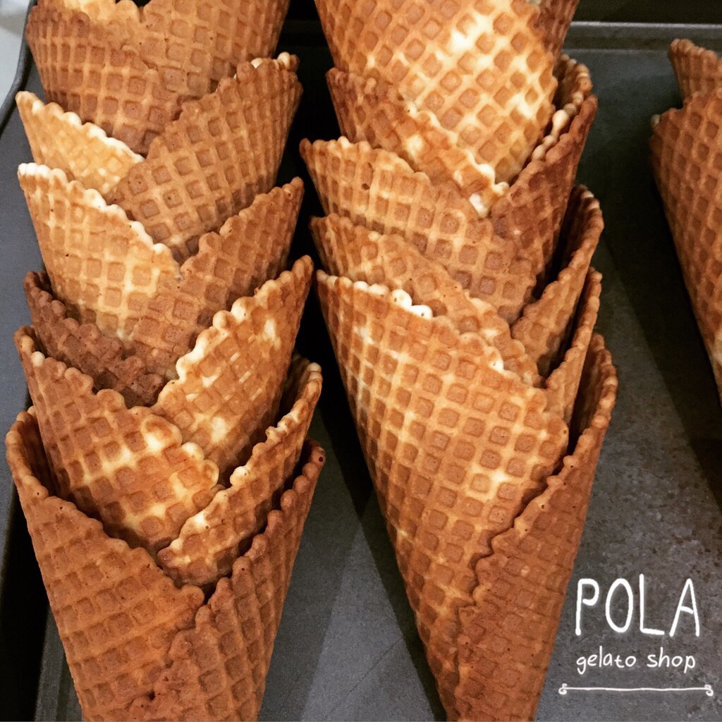 PolaGelato's tweet photo. ¿Sabían que tenemos conos libre de gluten? Son hechos de maíz y son tan deliciosos como los originales! #glutenfree https://t.co/BLBPVme5tS