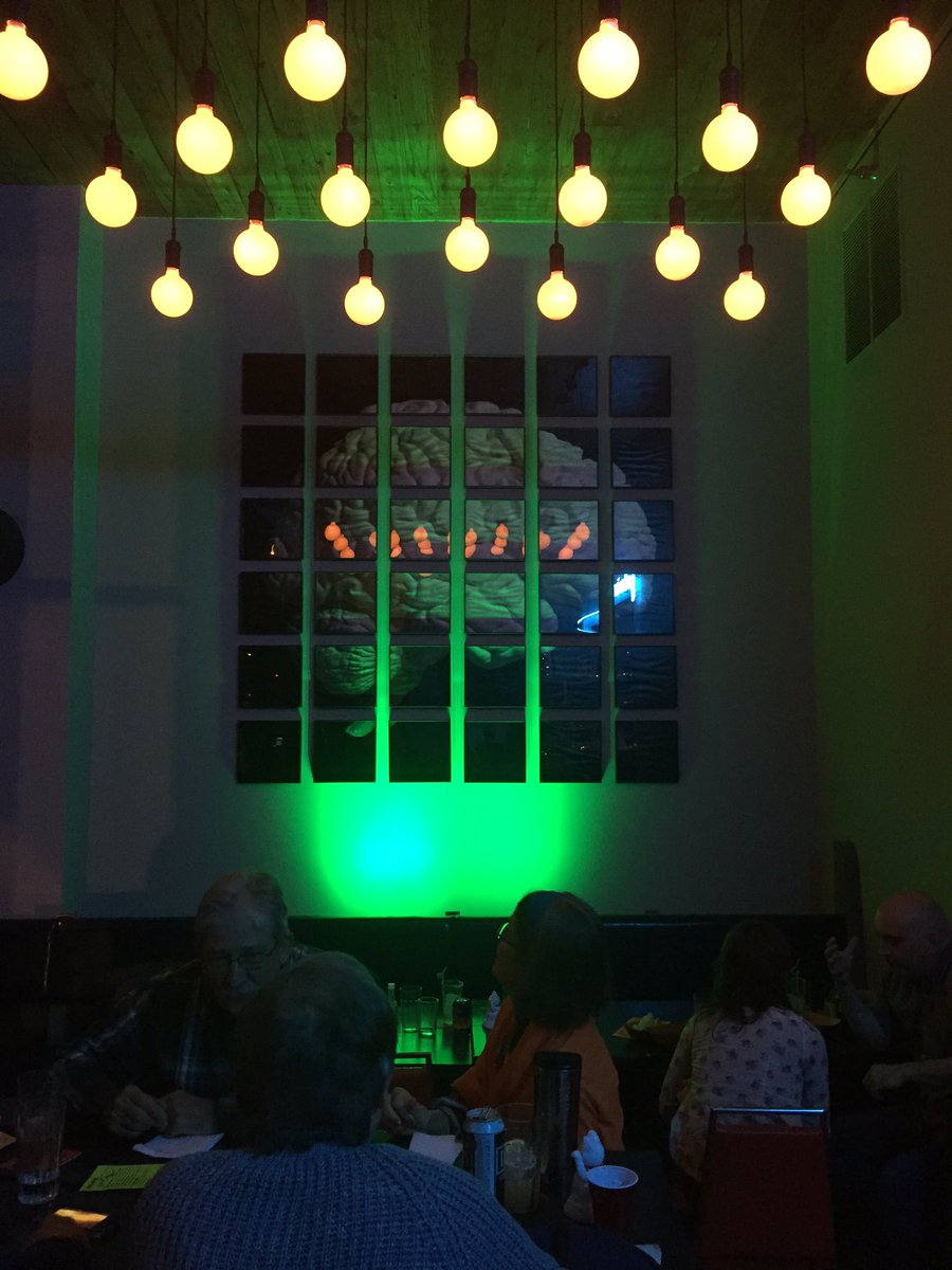 KMACMuseum's tweet photo. #ARTLIK is on @galaxiebar1 "Grid: Brain" by Matt Weir https://t.co/P8gQvpw7sl