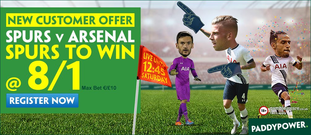 Paddy Power enhanced odds!