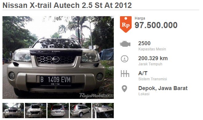 dwiBR's tweet photo. Dijual Nissan X-Trail 2005 Murah/Nego #MobilBekas #Nissan #XTrail via @RajaMobilCom => https://t.co/PjQ6ap5Za0 <= https://t.co/PDKAF85SPg