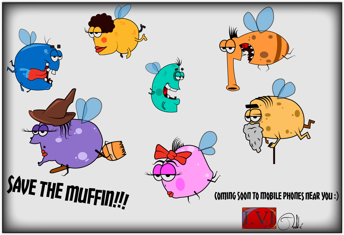 Killertraps's tweet photo. Save the Muffin just got some new bugs ;) cya soon...  #gamedev #indiegamedev https://t.co/g9Uck0pKJ7
