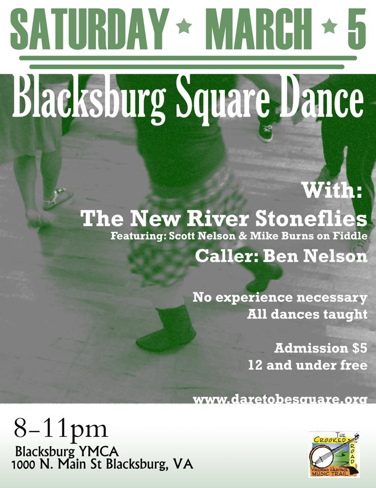 Come on out tomorow night for the March square dance!
