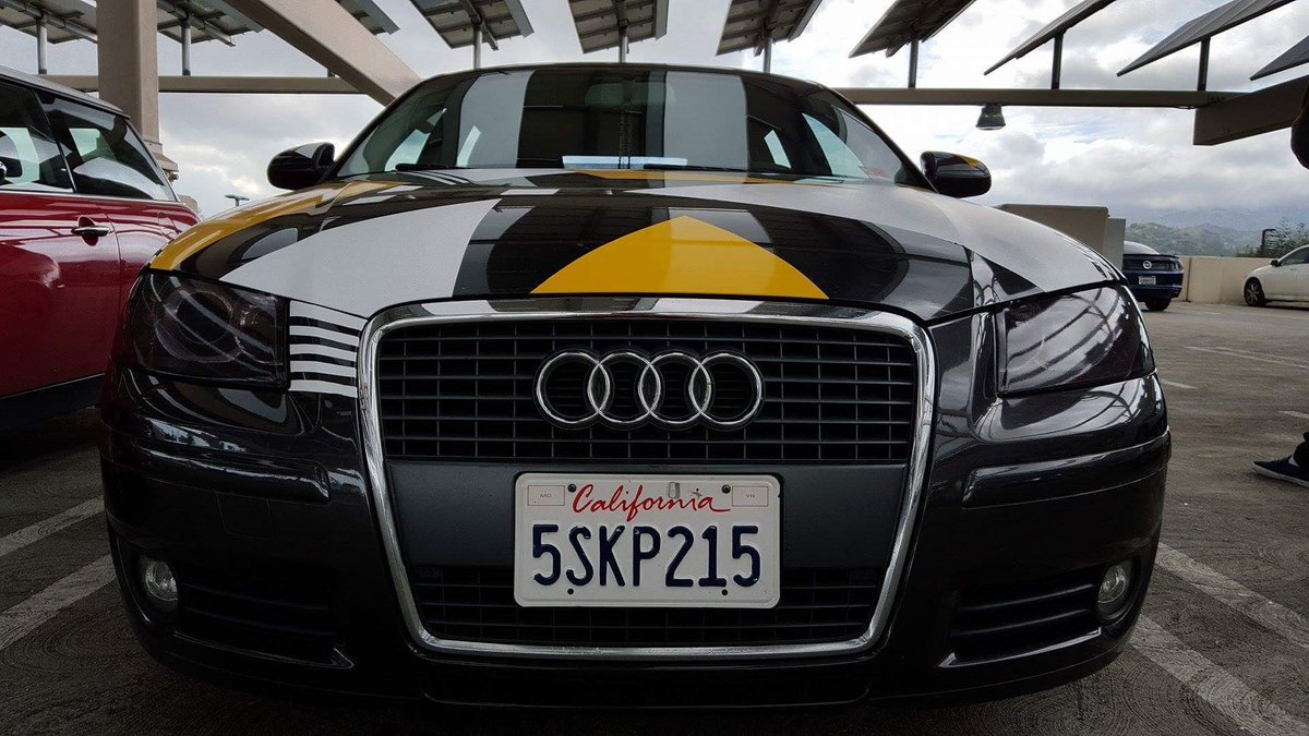SkycapCustoms's tweet photo. #Audi #A3 #vinyl #wrap #graphicdesign done by @SkycapCustoms 
@Audi #headlight #tint https://t.co/zikRJWKSnJ