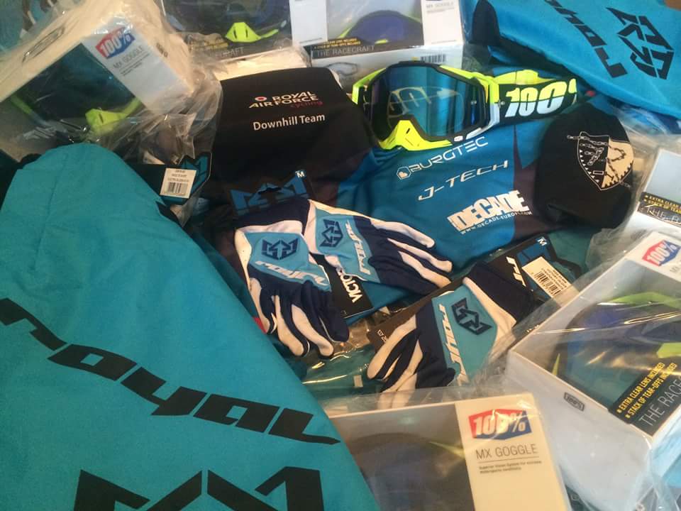 New season approaching! Just taken delivery of 2016 kit funded by RAFCA and supplied by Decade-Europe Thanks!