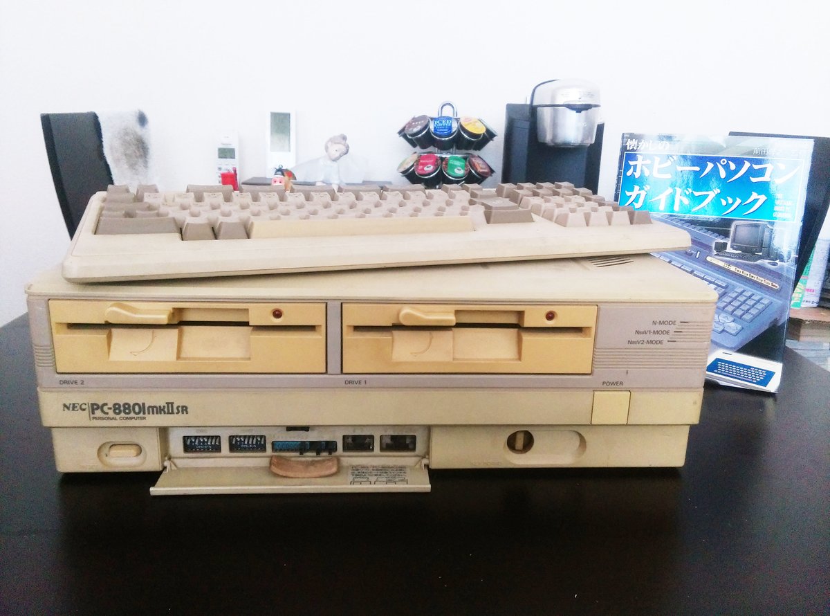懐かしのホビーパソコン紹介 第30回 Pc 01mk Sr 日本電気 1985年