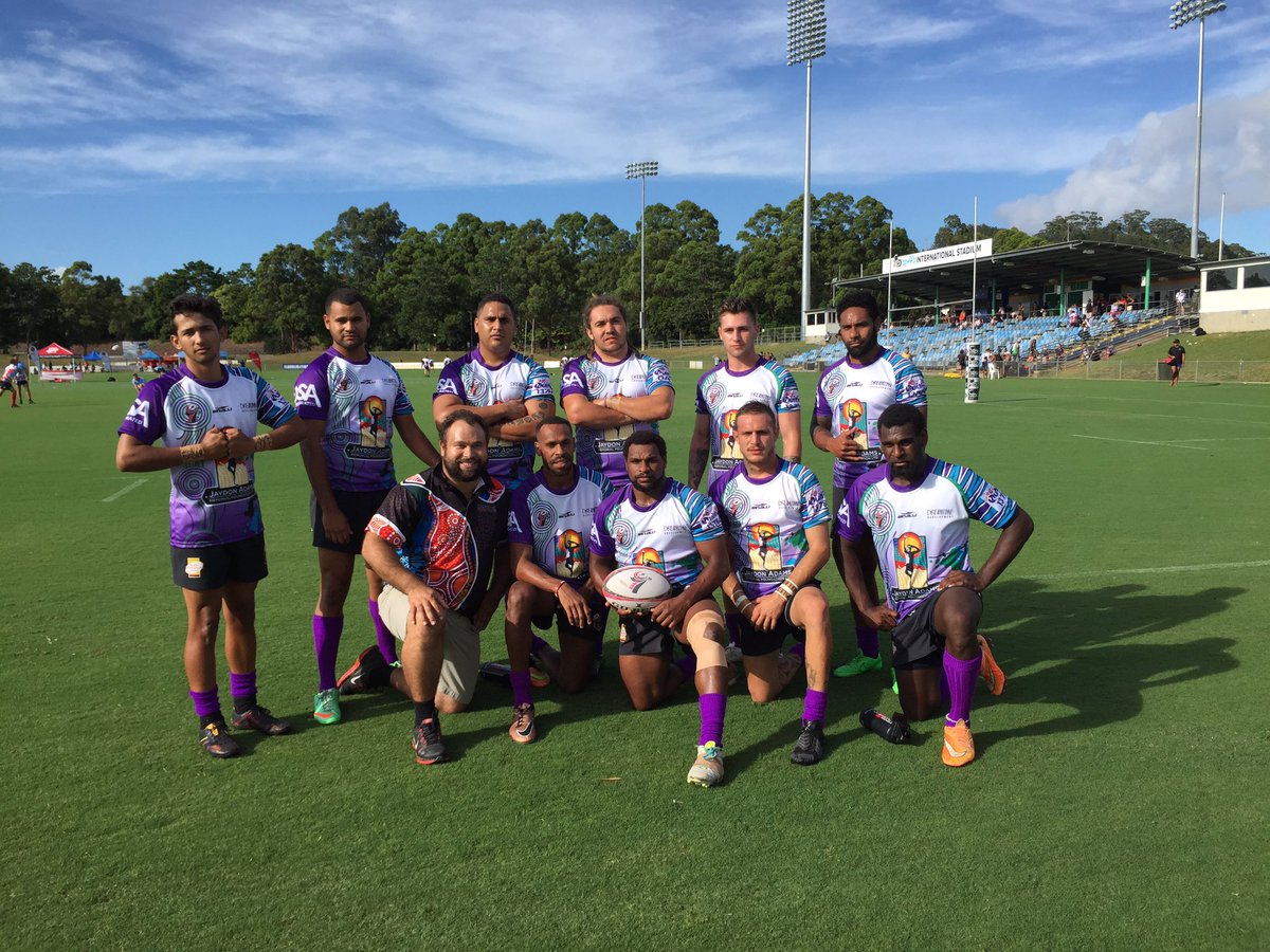 DreamtimeSports's tweet photo. Dreamtime Rugby Men's Team (Brisbane) #RugbyUnions #Rugby7s #ATSISports #Deadly #Spirit https://t.co/U8rkRqvKOV