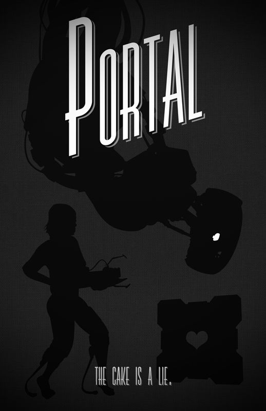 Rumours persist re: imminent release of #Portal3 - am not so sure! This cake has been 'lying' for years! #glados