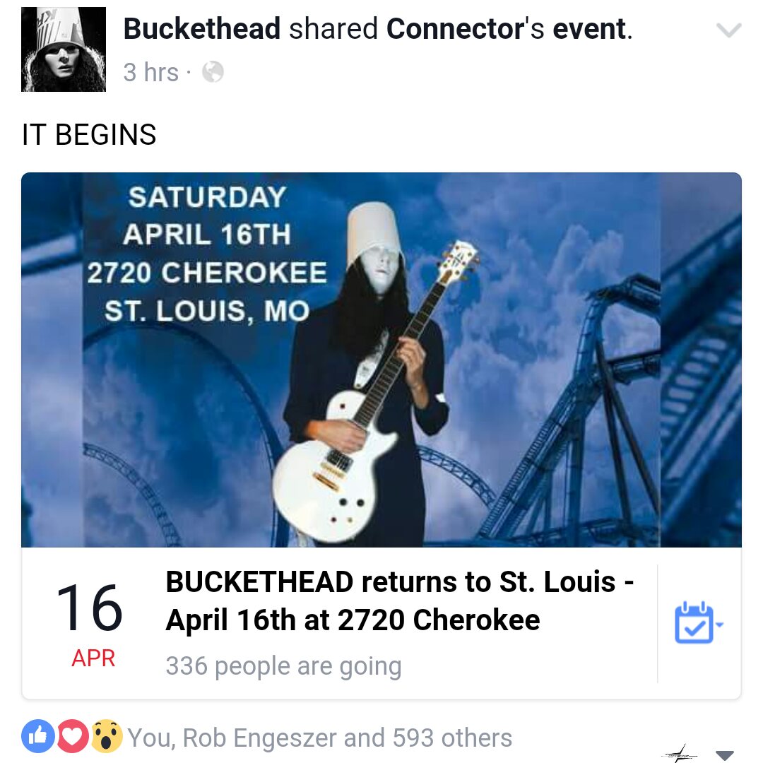ConnectorNoble's tweet photo. @bucketheadarmy #official we are going to party in St. Louis https://t.co/mA3D8z9lpO