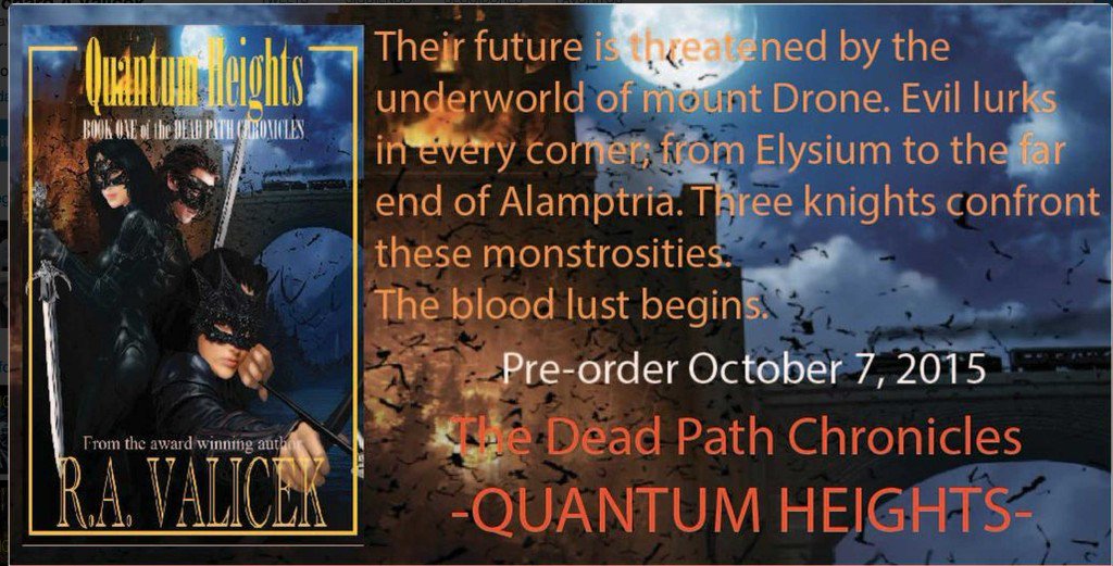 ‘Quantum Heights’ by @ravalicek available for pre-order OCTOBER 7, 2015 richardavalicek.com  #Sma