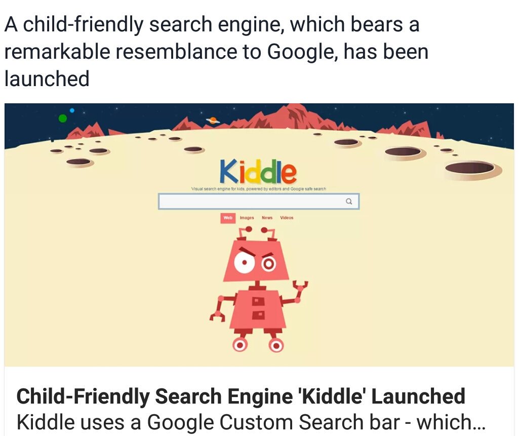 FMFahath's tweet photo. Google launched safe search engine for kids! Really its a good job @google https://t.co/DmgXKvJZVE