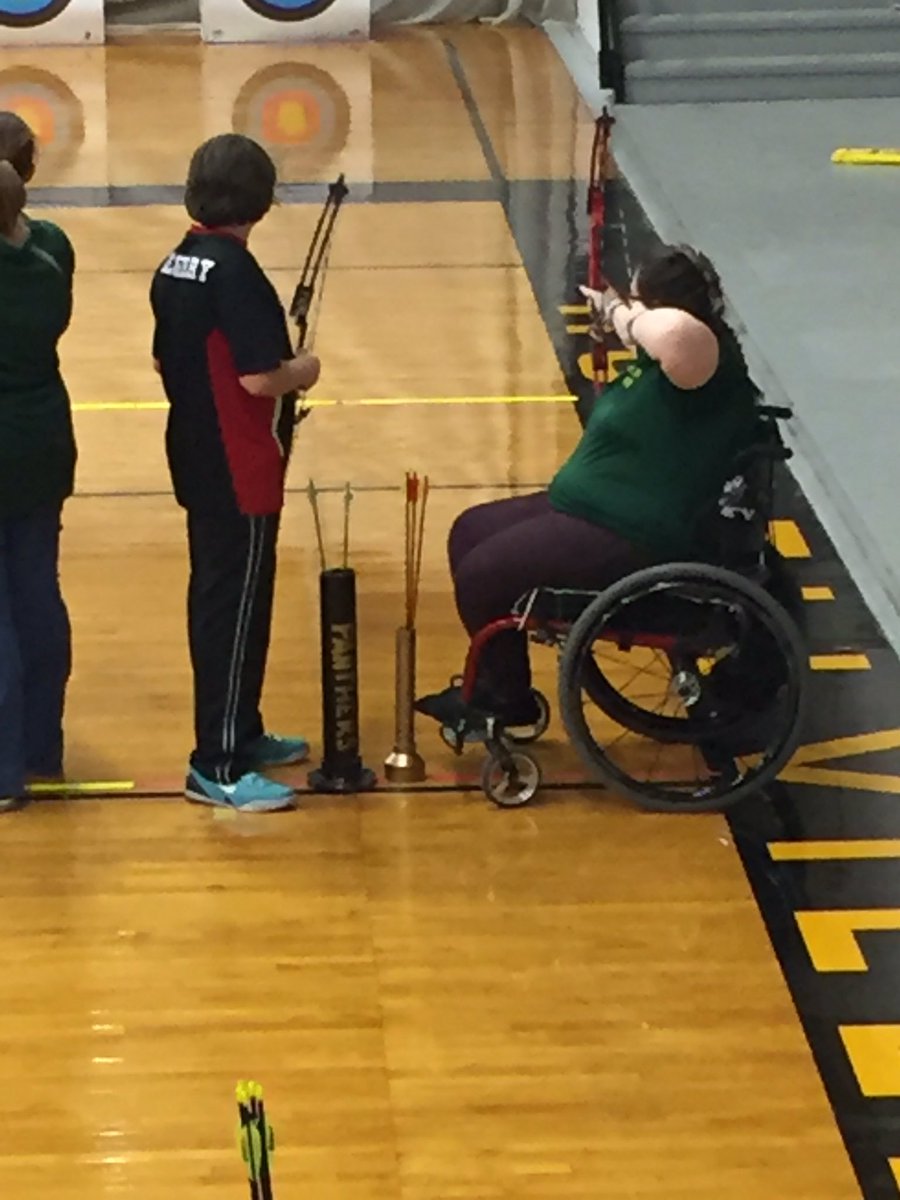 ghsarchery1's tweet photo. GHS archery at the Russelville fun shoot. #aimsmallmisssmall https://t.co/OfojSabA4S