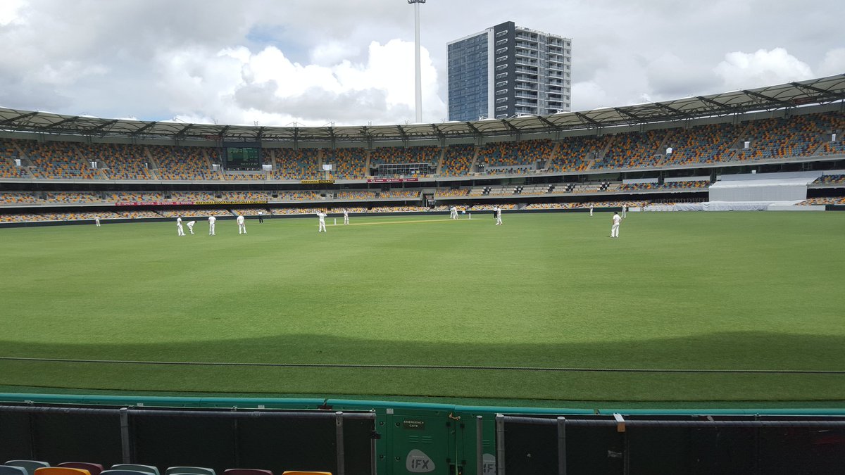 clintonuppy7's tweet photo. My day today!! Sheffield shield in Brisbanr! #QLDlife #QLDvsVIC https://t.co/46TAZxIFw5