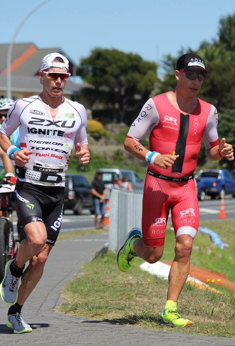 If anyone's missing a grand piano, I carried it from Two mile Bay to the finish line in Taupo #IMNZ