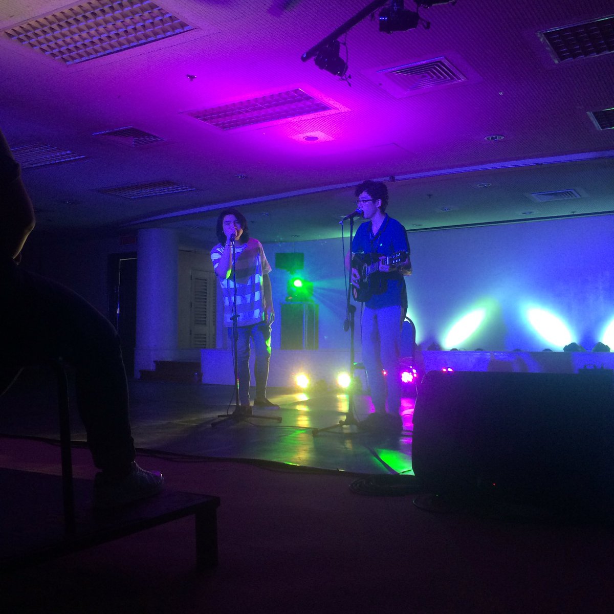 uapjmc's tweet photo. Now Happening: Jamming Session with our very own Reverb! #CampusDay https://t.co/TM7vexIhb9