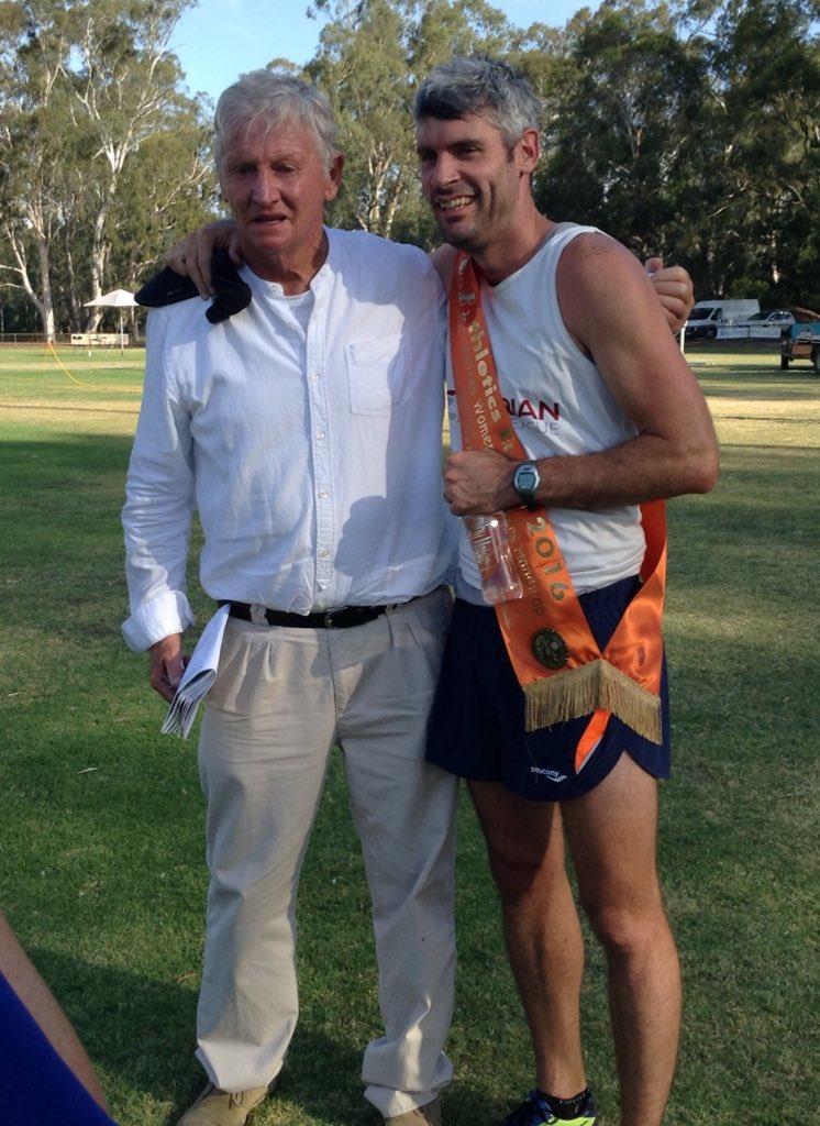 VicAthLeague's tweet image. Euroa Hotel 300m Women's and Masters Final RESULTS. Won by Tim Halpin with trainer Terry #EuroaGift