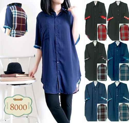 lestariaphee's tweet photo. Rp. 80.000 • kemeja burberry back • ceruty + katun import • fit to XL https://t.co/ZR1LucMeX8