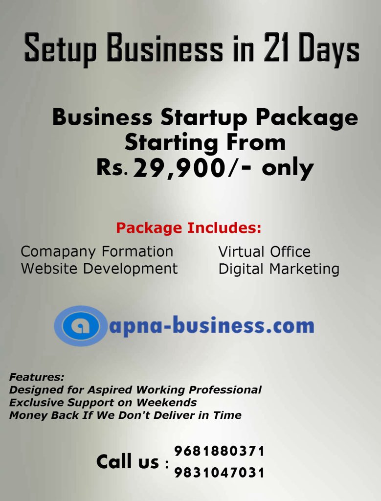 Suv_am_'s tweet photo. We are here to HELP people who want to setup their own business.
https://t.co/m0kKKd9V7u https://t.co/lAhQjrQBip