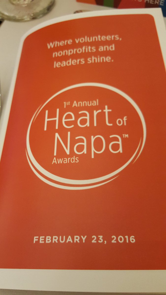 HispanicNc's tweet photo. #HeartofNapa ceremony. What an honor to be represented with such amazing organizations. https://t.co/MVJNXVer9M