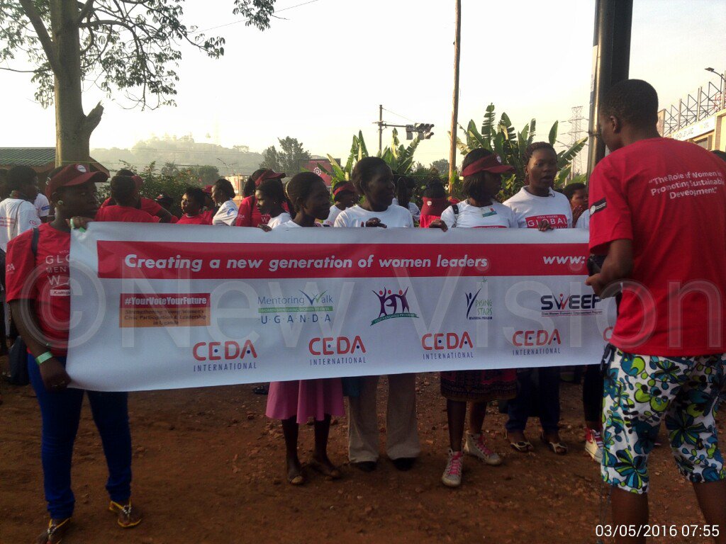 newvisionwire's tweet photo. Women mentoring and empowering others for sustainable development #mentoringwalk https://t.co/i1qBz1PNrF