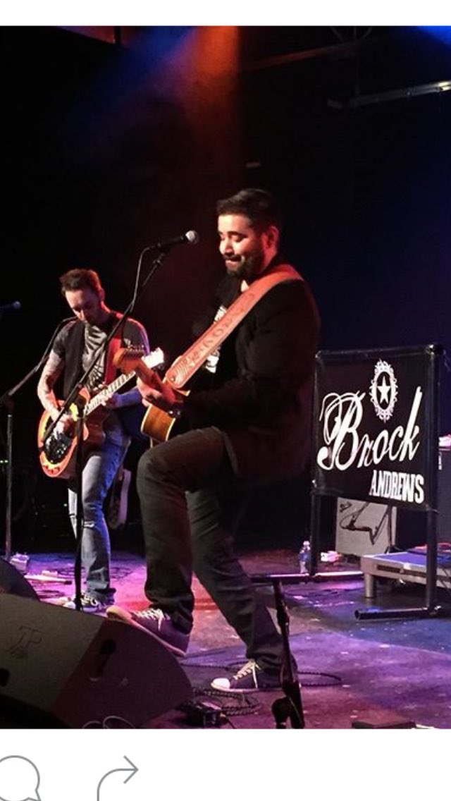 TopherMils's tweet image. Brock and I opening for Theo Fleury in Edmonton on the first show of the tour