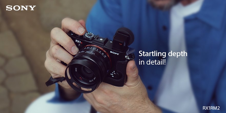 sony_india's tweet photo. Sleek, compact and multi-functional #SonyCybershot RX1RM2 is no less than a DSLR.Check here: https://t.co/exg2369J0h https://t.co/861QKLUtdM