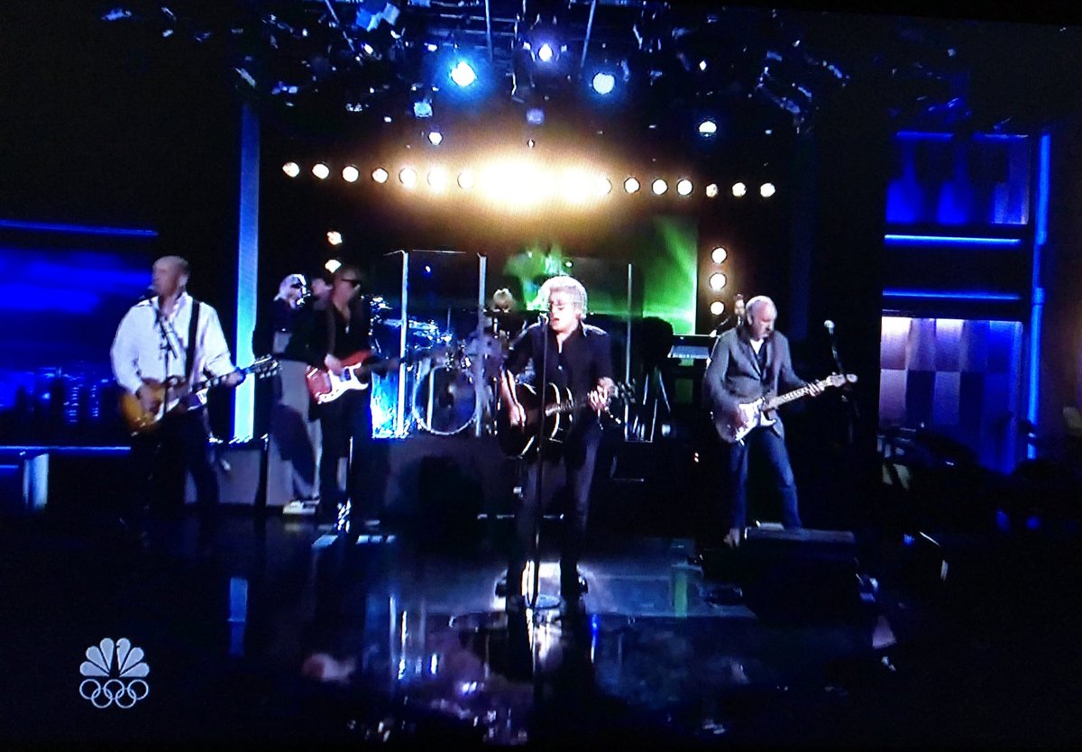 NickOchalek's tweet photo. Who ya gonna call when trying to get the most rockin Friday?! That's right THE WHO!! #FallonTonight #TheWhoOnFallon https://t.co/VgKRAVk1du