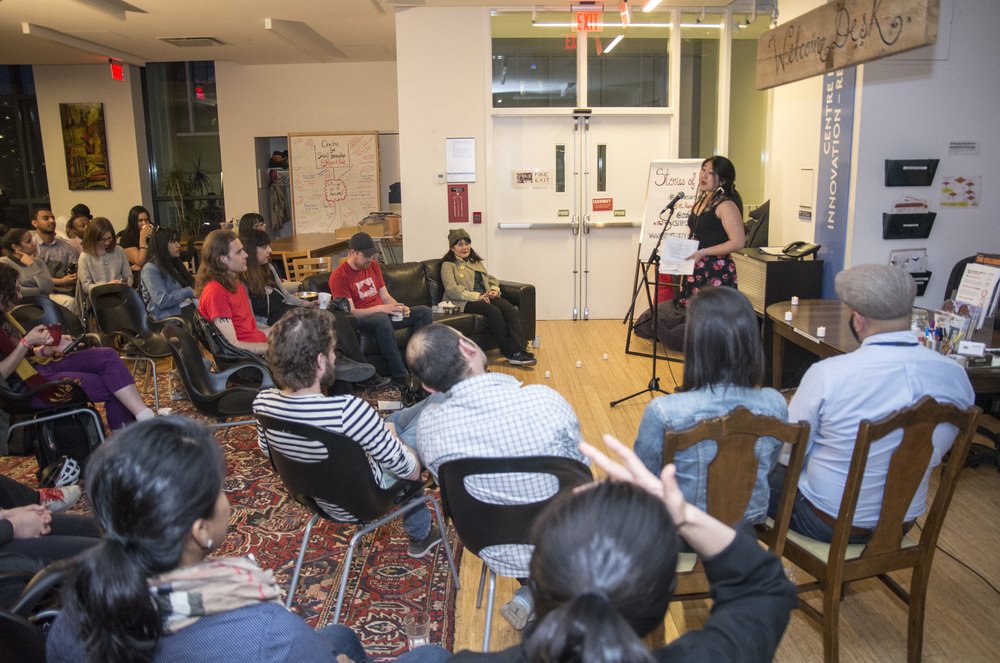 Sharing stories opens doors, creating conditions 4 solidarity + understanding btw ppl #humanizieit #StoriesOfOursTO