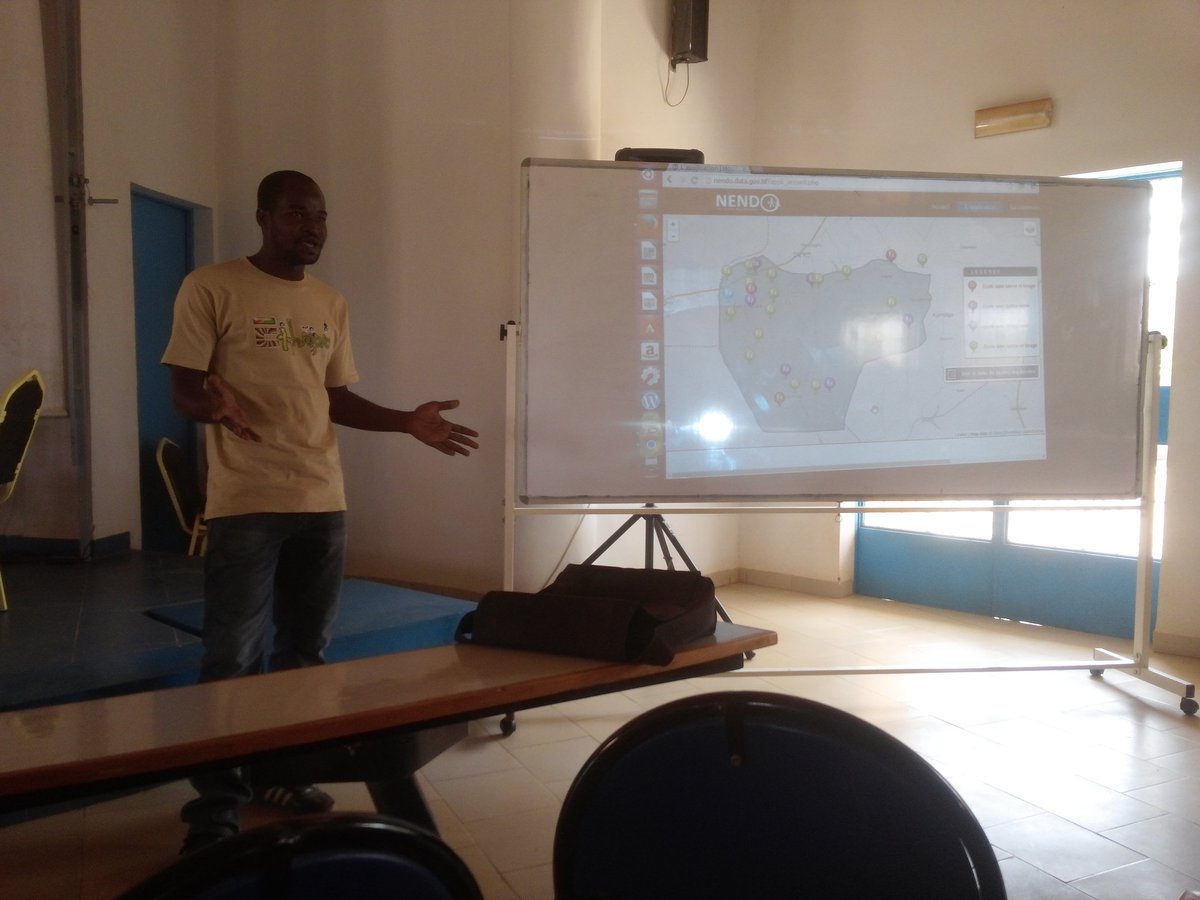 GDNBurkina's tweet image. Présentation de l&apos;application NENDO par @titinto_