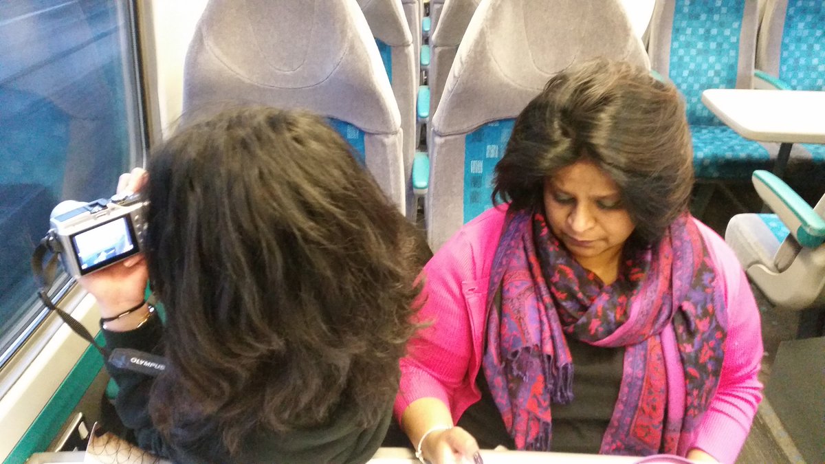 ShropshireYHC's tweet photo. We're off to London @GreatOrmondSt to share #CYPExp And some of us are busy working already. https://t.co/Btag8fhaTe