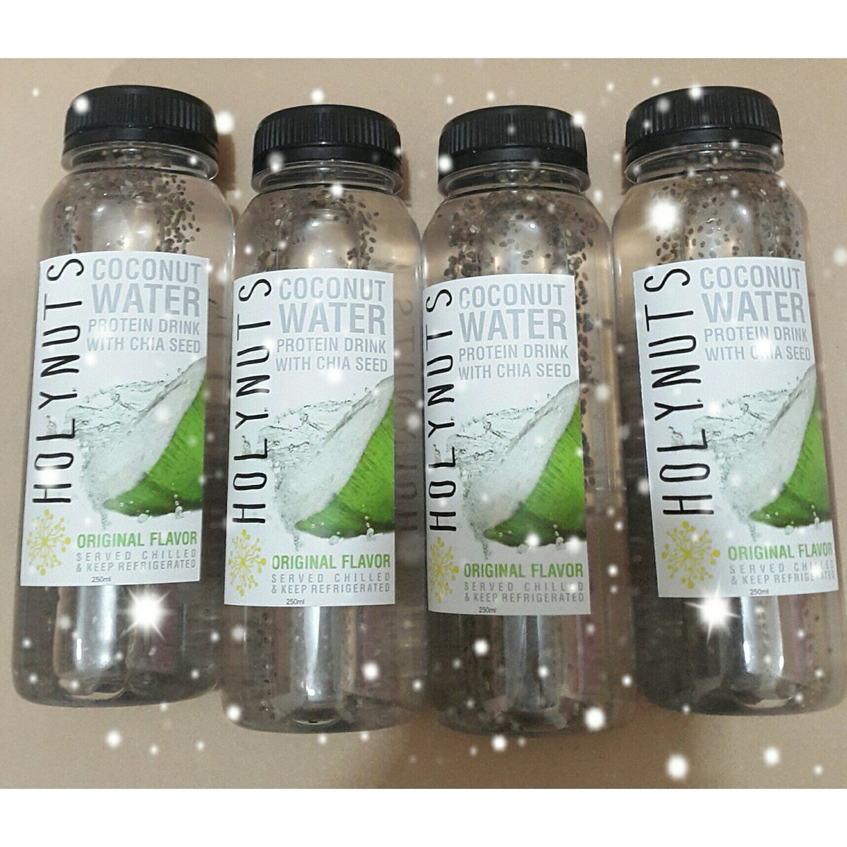 HolynutsId's tweet photo. Hello good morning, we hope you have ridicoulsly AMAZING day!!

#almondmilk #coconutwater #chiaseeds #holynuts https://t.co/D1oMFLdtFI