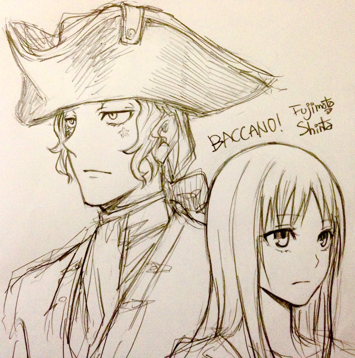 Baccano 落書き